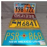 (4) License Plates