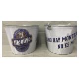 (2) Montejo Beer Buckets