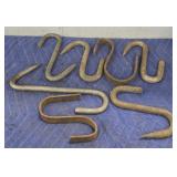(7) Various Metal Hooks