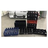 (13) Coca-Cola & 7-Up Milk Crates