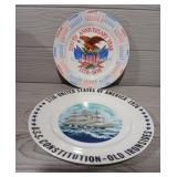(2) 1776-1976 Anniversary Plates