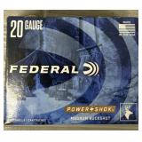 (5) Rounds Federal 20 Ga Ammo