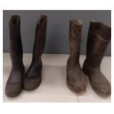 (2) Pairs of Mud Boots