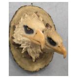Double Eagle Wall Bust Decor