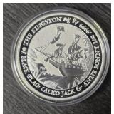 One Ounce Silver Round: The Kingston Ship