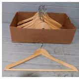 (19) Wood Hangers