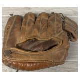Vintage Leather Baseball Glove