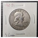 1960-D Franklin Half Dollar