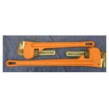 (2) Pittsburgh Plumbers Wrenches