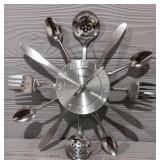 Waltham Utensil Wall Clock