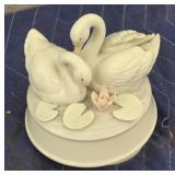 Decorative Duo Swan Music Decor