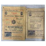 (2) Vintage CDA Telephone Directories
