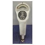 Police Regulation 2 Hour Limit Parking Meter