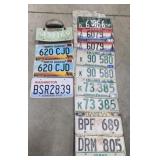 Large Assortment License Plates