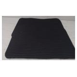 (2) Black Floor Mats