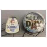 Natural Light Beer & Michelob Dry Beer Lights