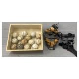 (14) Baseballs w/ (2) Catchers Masks