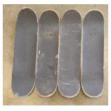 (4) Skateboard Boards