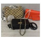 (3) Unused BeBe Fashion Purses