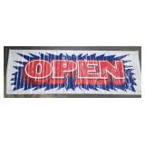 Large Open Banner