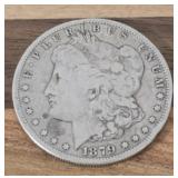 1879-S Morgan Silver Dollar
