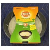 OFF! Backyard Citronella Candle
