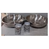 Variety of Stainless Steel Mixing Bowls