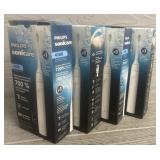 (4) Philips Sonicare 4100 Electric Toothbrushes