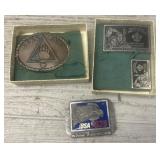 (3) Vintage Belt Buckles