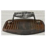 Jim Bean Cast Iron Meat Press w/ Stainless Handle