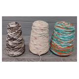 (3) Spools of Yarn