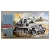 8-Ton Half Track Quadruple 20mm AA Model Kit