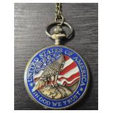 New American Eagle Pocket Watch
