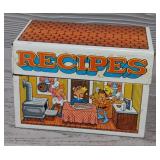 Vintage Metal Rice Krispy Recipes Box
