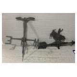(2) Metal Weather Vanes