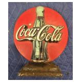 Vintage Cast Iron Coca-Cola Tabletop Decor
