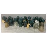 Lot Of Various Glass & Porcelain Insulators #3