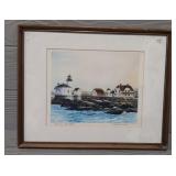 Signed Painting In Frame