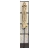 8ft Vented Patio Umbrella w/ Crank Tilt Adjustment