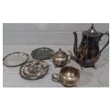 Vintage Silver Plated Tea Set