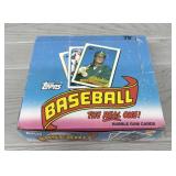 Unopened 1988 Topps Basketball Card Box