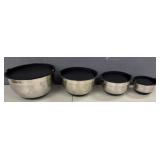 Stainless Steel Mixing Bowl Set w/Lids