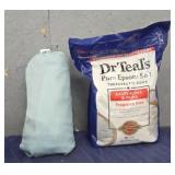 Portable Foot Bath & Dr Teals Epsom Salt