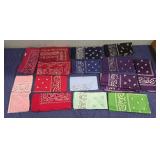 (14) Various Bandanas