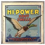 (25) Rounds Vintage Federal Hi-Power 12 Ga Ammo