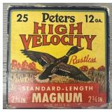 (25) Rounds Vintage Peters High Velocity 12Ga Ammo