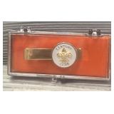 (24) Boy Scout ï¿½Century Clubï¿½ Tie Clips
