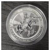 One Ounce Silver Round: Rifleman