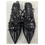 Ronilurn Black Strappy Dress Shoes