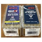 (100) Rounds of CCI Maxi-Mag 22 WMR HP